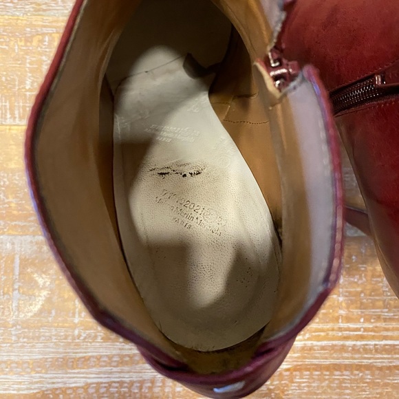 Maison Martin Margiela red booties - Picture 4 of 6